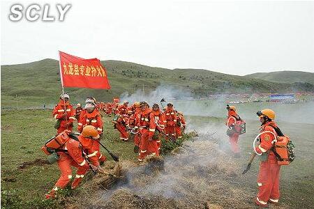 贡嘎山森林的保护神